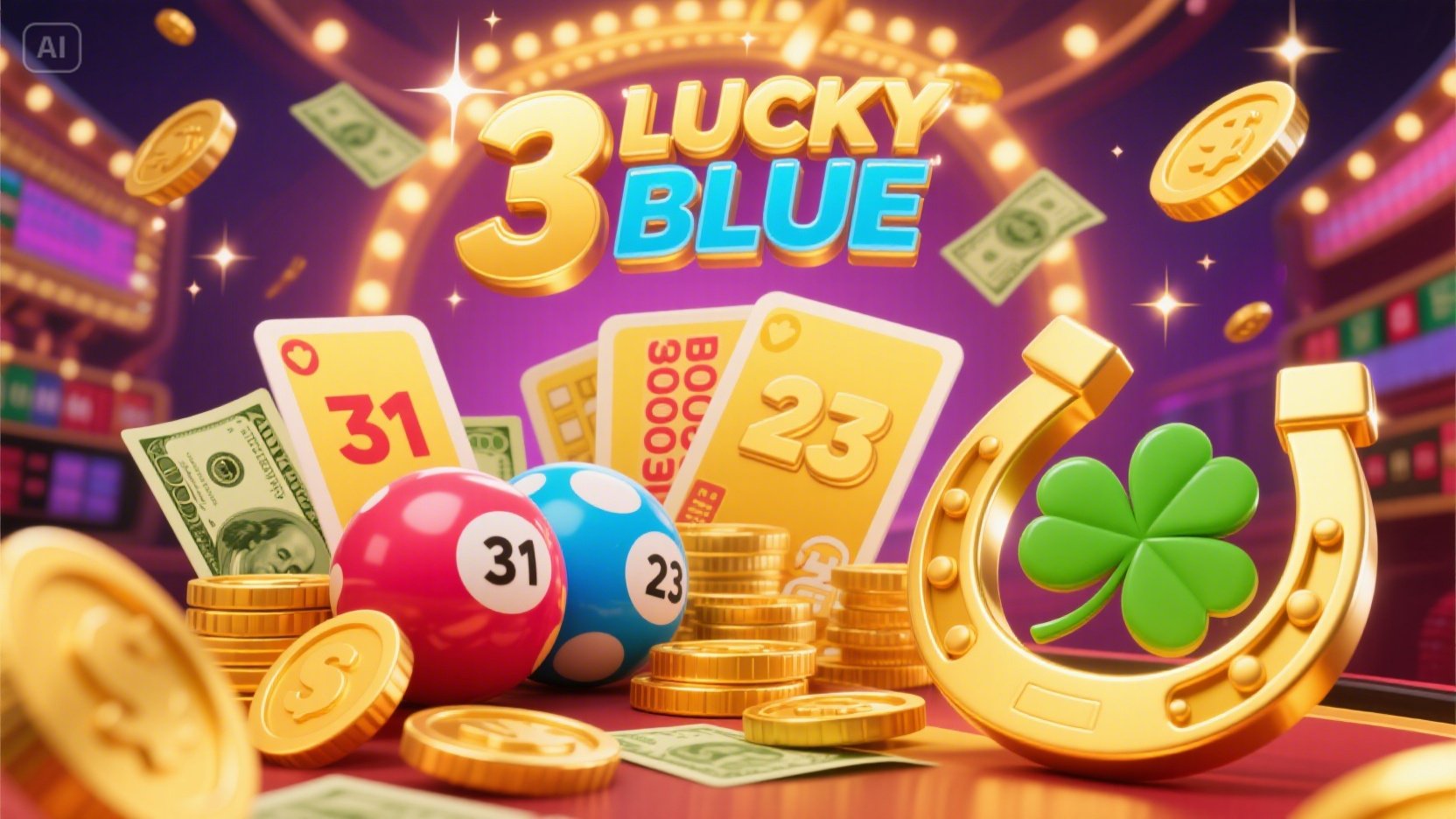 3 LUCKY BLUE پاکستان